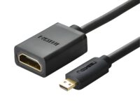 UGREEN 20134-20134 Micro HDMI Male to HDMI Female Adapter - Black