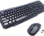 UniQue Wireless USB 104 Keys Standard US Layout Keyboard & Mouse Combo