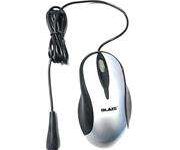 Geeko Black & Silver PS2 Optical Mouse