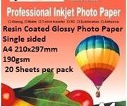 EBox Resin Coated Glossy Photo Paper
