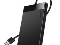 UGREEN USB 3.0 to 2.5” SATA Hard Drive Enclosure (Non-Detachable Cable)