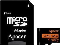 Apacer 512GB MicroSD Class10 V30 Memory Card