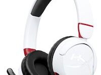 HP HyperX Cloud Mini Wireless White And Red Headset with Microphone