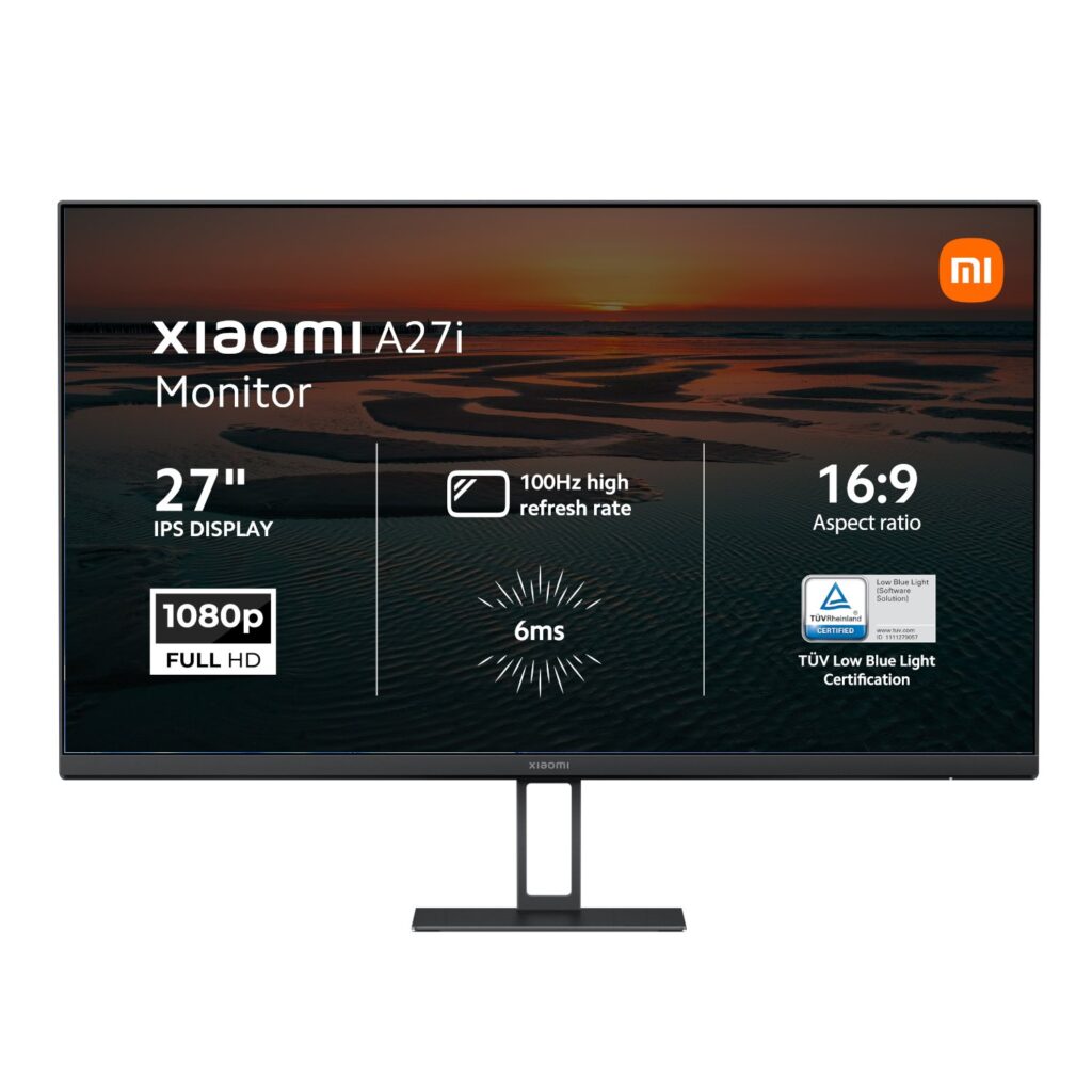 Xiaomi A27i 27" Full HD 1080p IPS Monitor (100Hz, 6ms, and VESA Mount)