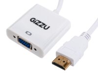 Gizzu 1080P HDMI to VGA Adapter with Audio