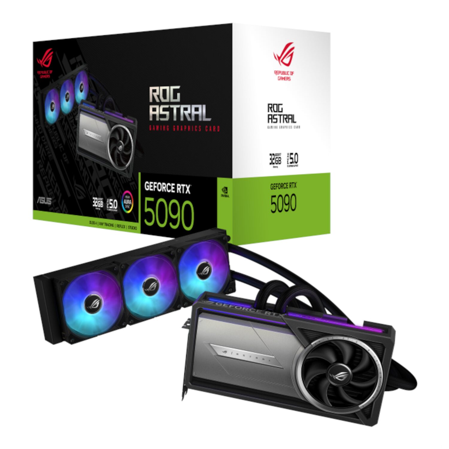 Asus ROG Astral LC GeForce RTX 5090 32GB GDDR7 OC Edition - Image 1