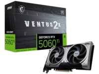 MSI GeForce RTX 5060 Ti VENTUS 2X OC PLUS 16GB GDDR7 Graphics Card