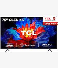 TCL P8K UK 4K 75 Inch QLED HDR Smart TV
