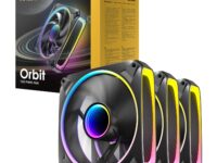 Antec ORBIT PWM 120mm ARGB Fan 3 Pack - Black
