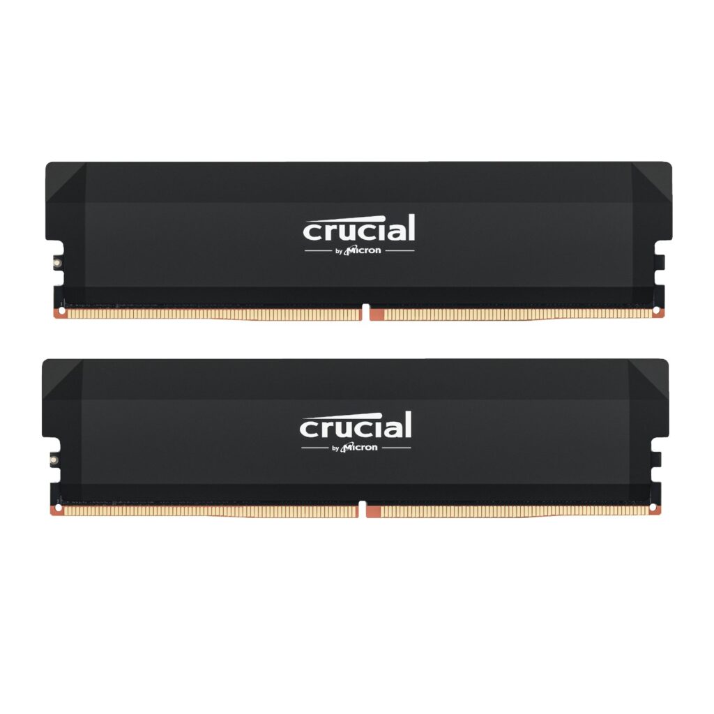 Crucial Pro DDR5 6400MHz 32GB Overclocking Memory Kit - Black