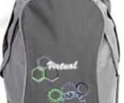 Macaroni Black and Grey Ateneo Student Backpack