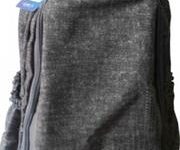 Macaroni Black and Grey Laureate Student Backpack