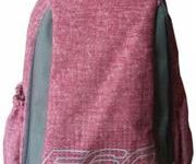 Macaroni Pink and Grey Laureate Student Backpack
