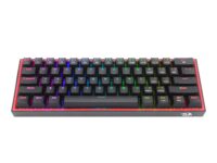 Redragon K617 FIZZ 60% Wired RGB Gaming Keyboard - Black