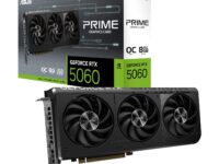 ASUS PRIME GeForce RTX 5060 OC 8GB GDDR7 GPU – SFF-Ready Graphics Card