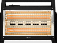 Mellerware Heater 2 Heat Settings Quartz Plastic Black 4