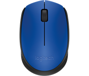 Logitech M171 Wireless Mouse - Blue Nano