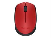 Logitech M171  Optical Wireless Mouse Red