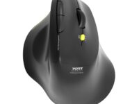 Port Connect 2.4GHz Wireless ERGO SOFT Bluetooth Rechargeable Mouse