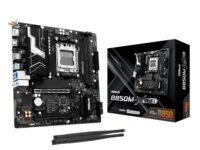 ASRock B850M-X WiFi AM5 Micro ATX Motherboard (DDR5, PCIe 5.0, Wi-Fi 6E)