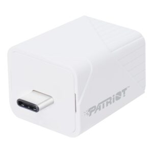 Patriot iLuxe Cube 256GB Type-C Smart Backup Solution - White