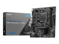 MSI H610M-S PRO LGA1700 M-ATX DDR4 Motherboard