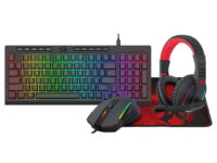 Redragon 4-in-1 Keyboard | Mouse | Mousepad | RGB Headset Gaming Combo