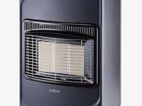 Salton SGH14 3 Ceramic Panel Infrared Gas Heater Black