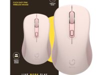 WINX CLICK Easy 1600DPI 2.4GHz Wireless Mouse - Pink