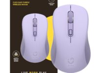 WINX CLICK Easy 1600DPI 2.4GHz Wireless Mouse - Purple