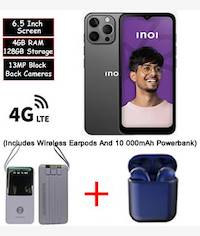 INOI A72 128GB Storage 4GB Memory NFC Android Smart Phone