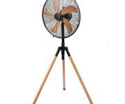 Alva Air 40cm Wooden Finish Tripod Fan 50w