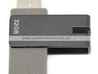 Baseline 32GB USB 2.0 Swivel Flash Drive