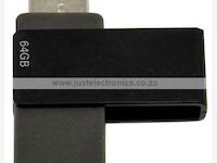 Baseline 64GB USB 2.0 Swivel Memory Stick