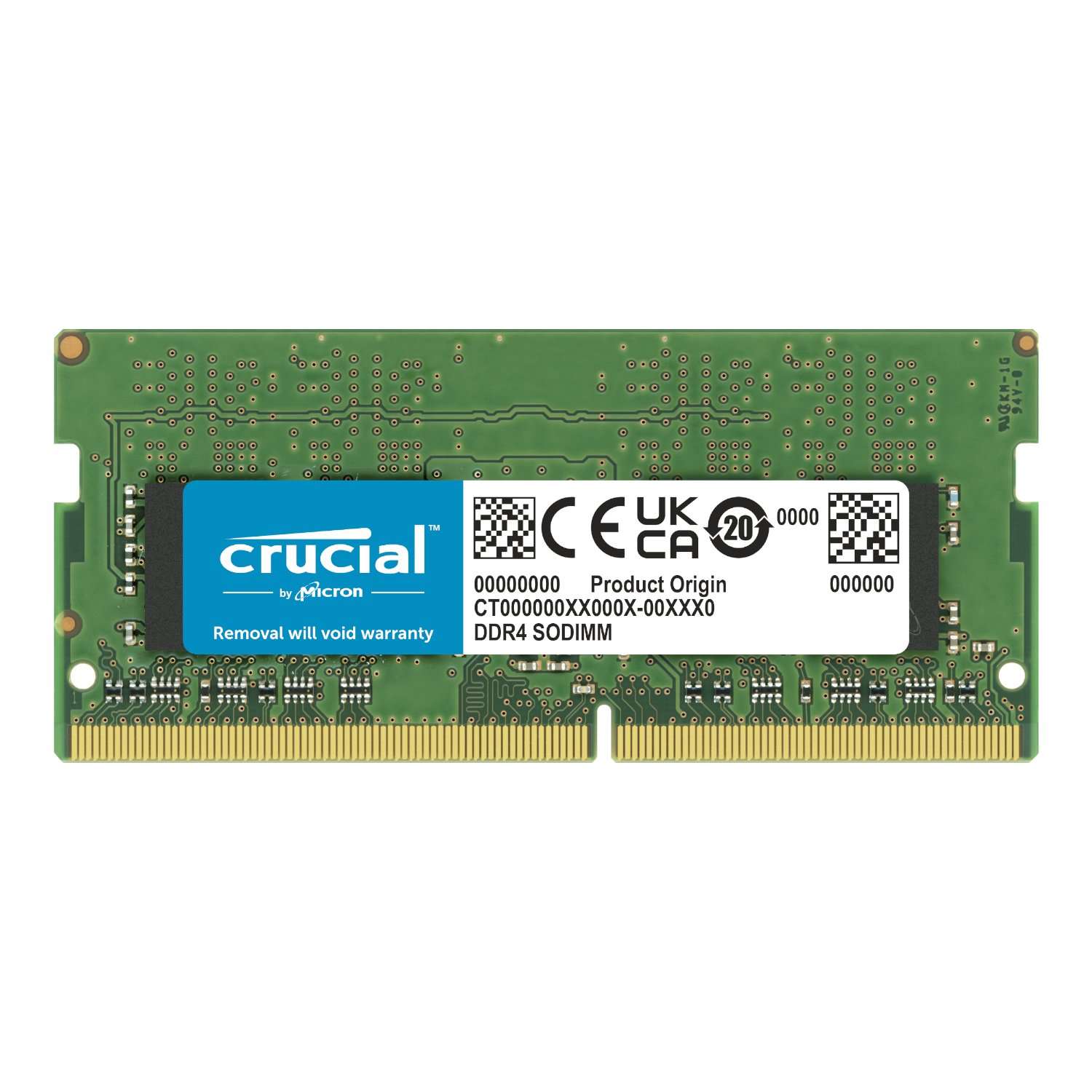 Crucial 16GB DDR4 3200 MHz SO-DIMM Single Ranked Memory - Image 1