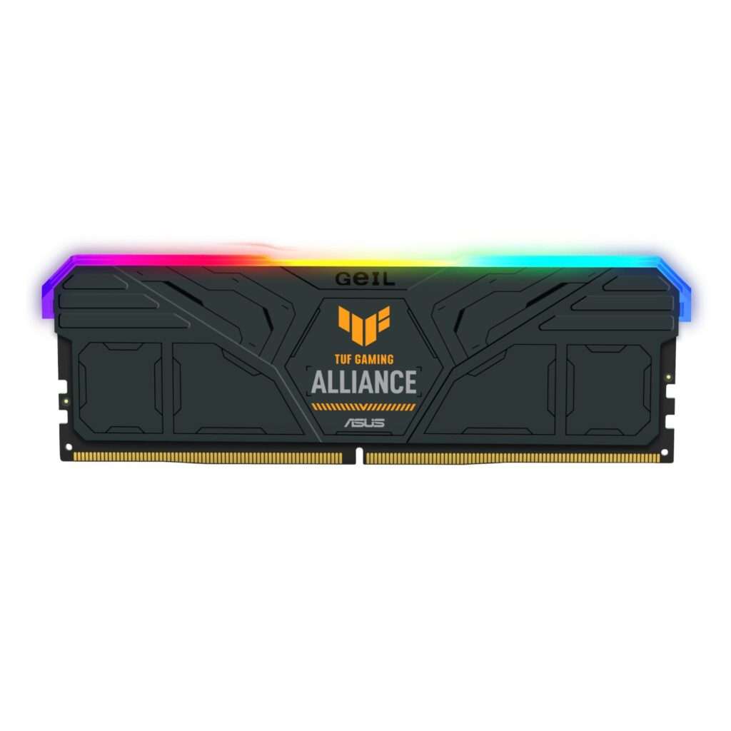 Geil Gemini TUF RGB 32GB KIT(2X16GB) 6000MHz DDR5 Desktop Gaming Memory - Grey