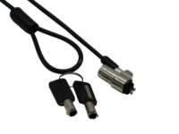 GIZZU 1.8m T-Bar Laptop Cable Lock Master Key Compatible