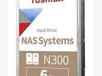 Toshiba 6TB N300 NAS 3.5-Inch Hard Drive