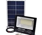 Solarix Jortam 600W Glass Solar Flood Lamp With Solar Panel