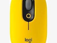 Logitech POP Silent Wireless Mouse Yellow