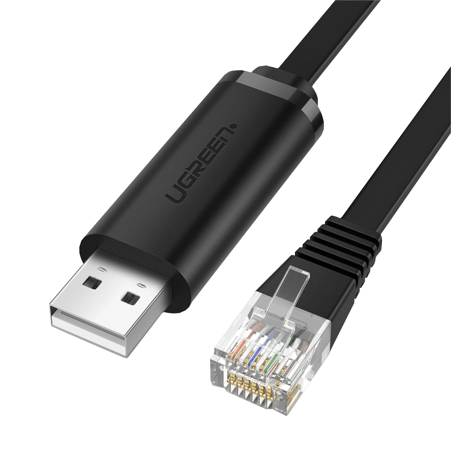 UGREEN USB-A to RJ45 Console Cable 1.5m - Image 1