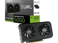 Asus Nvidia GeForce RTX 5050 Dual OC 8GB GDDR6 Graphics Card