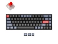 Keychron K6 Pro 65% Red G Pro Switches RGB Wireless Keyboard - Black