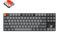 Keychron K1 Max QMK/VIA 80% Wireless Custom Mechanical Keyboard | RED Switches