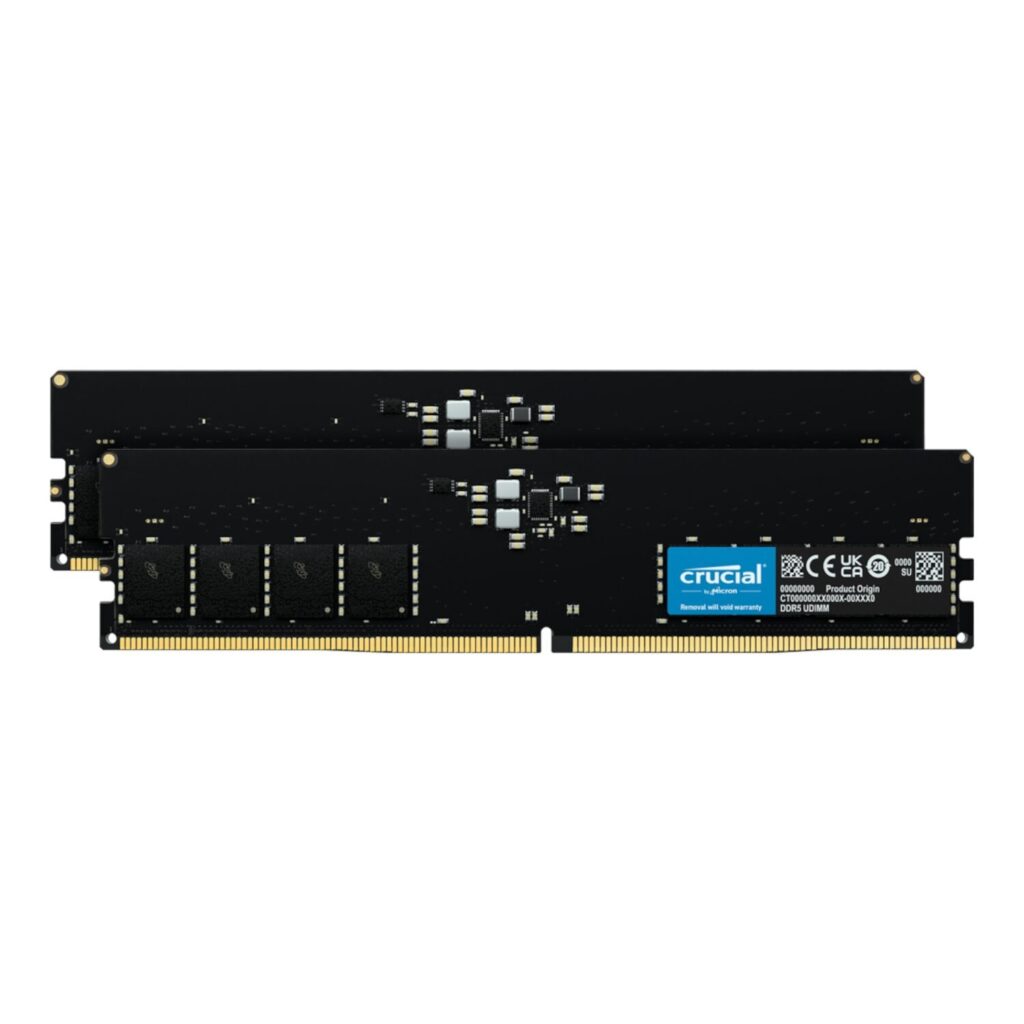 Crucial DDR5-5600 16GB Desktop Memory Kit (2 x 8GB)