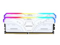 GeIL Gemini RGB 32GB DDR5 6000MHz Desktop Gaming Memory Kit (2 x 16GB) – White