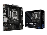 ASRock H810M-H Intel LGA1851 Micro ATX Motherboard - Black