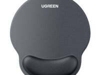 UGREEN LP668 Ergonomic Mousepad with Wrist Rest (220 x 245 mm) - Black