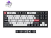 Keychron Q3 HE QMK 80% Wireless Custom Mechanical Keyboard (Nebula Switch) – Carbon Black