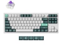Keychron Q3 HE QMK 80% Wireless Custom Mechanical Keyboard (Nebula Switch) - Shell White